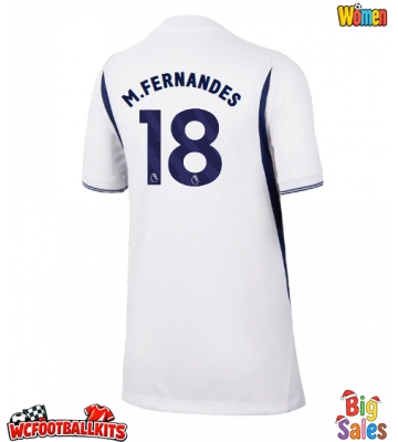Tottenham Hotspur Mateus Fernandes #18 Replica Home Stadium Shirt for Women 2026-27 Short Sleeve
